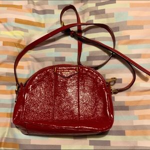 Marc by Marc Jacobs Red Patent Leather Crossbody